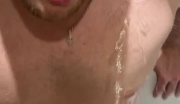 Pissed All Over His Chest