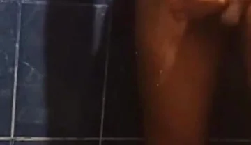 Stroking in the Shower - Tall Tatted Peruvian