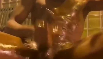 Oily Black King Dick