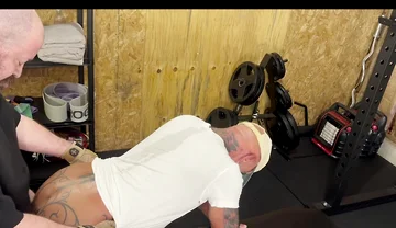 When Falcon Superstar Invites You Over to 'workout', of Course, You Emphatically Say Yes!