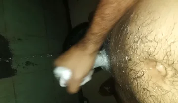 Man in the Shower Licks His Shoulder and Suddenly Feels Like Masturbating