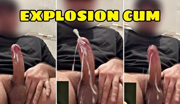 Sexy Gay Video Call Ends with an Explosive Slurp of Dripping Cum