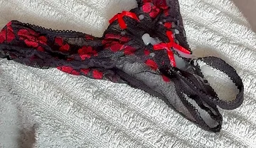 Cum on Wife’s Panties 11