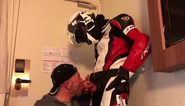 French biker cock sucking