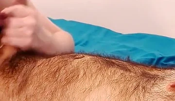 Masked Daddy Rides Bear Till He Shoots