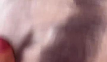 Masturbation with a Dick on a Pillow and Freehands Cum