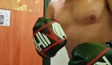 Gouine Wrestler - POV Muscle Worship Training Session