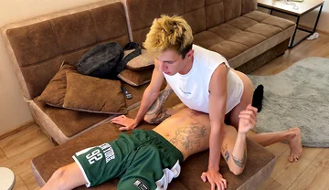 Part 2 Guy Sucks His Friend's Big and Takes It Inside