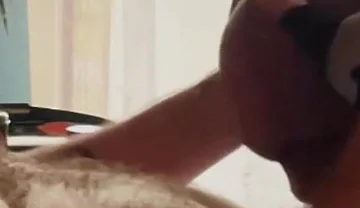 Daddy Bear Gloves Domination & Throat Fuck