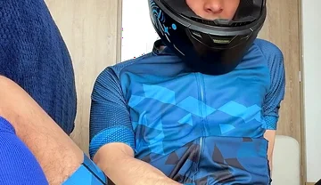 Suit Bike and Cum