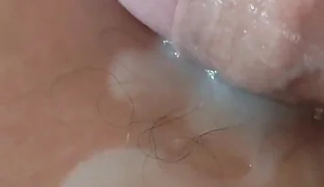 Super Slow Motion in Massive Male Orgasm.