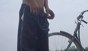 Outdoor Roadside Gay Men Masturbation Sex Video