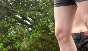 Homemade - Amateur Boys in Sneakers Cruising in the Woods
