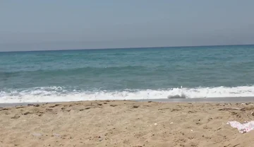 Red Beach in Crete