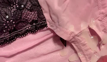 Cum on Wife’s Panties 12