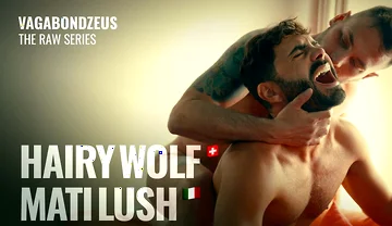 Hot Hairy Hunk Fucks Cute Italian Bottom in Spain