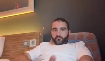 Love Playing with My Dick as Soon as I Check Into a New Hotel!
