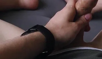 Stepdaddy Put a Thick Cock Deep Into a Tight Ass Hole Squelches, Fucks Hard with Loud Moans and Cumming