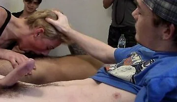 Blonde Goes Down