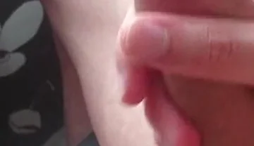 Jerking off and Cumming by the Window on the Chair - Shooting My Load in Plain Sight