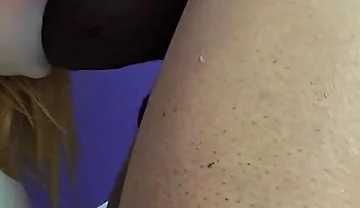 Good Blowjob Then Arch Back Prone Bone Cum on Ass