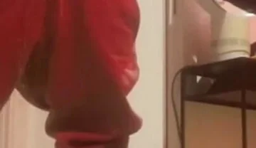 Amateur Boy Pissing in a Glass Held in His Friend's Mouth