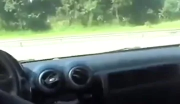 Jerking off in the Car