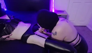 Rewarding Femboy With Blowjob After Taking My Cock