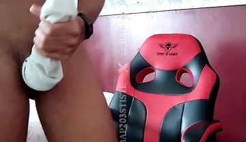 Jerking in a Sock Feel so Good.