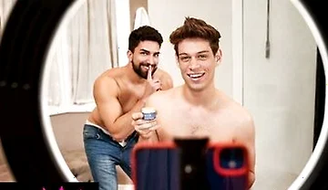 Hot Stud Michael Delray Licks Nick Las Asshole Then Fucks Him Hard In Missionary