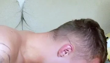 Hot Twink Friend Makes My Big Dick Cum on Webcam Show