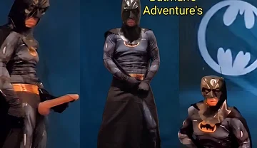 Batman's Big Cock and Big Cumshots Custom Video for a Fan of Sixxbig