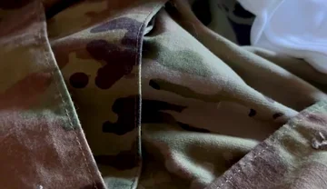 Army Specialist Wearing His Flightsuit and Sarge's Boxer Shorts and Shooting Some Loads in His Uniform!