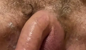 Shaving Balls and Masturbating Big Cock Close up Creamy Cum - Rockardglans