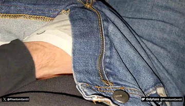 Phantomgentx - Horny German Sneaks Into the Car with Huge Precum Cock to Cum