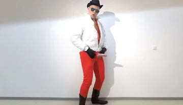 The Cowboy in Red Long Johns 1