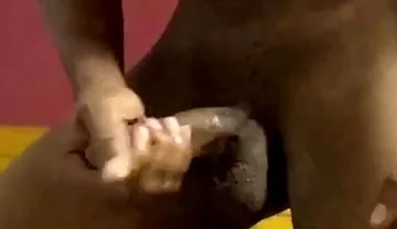 Black Twink Morning Jerk off
