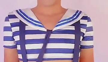 Cute Femboy, Dressed as a Whore, Asks for Someone to Take Care of Him