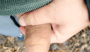 Cheesy Dirty Unwashed Cock Outdoor Walking Part 1