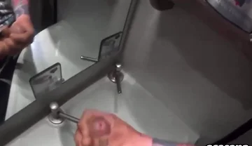 Masturbating Inside the Bus Bathroom