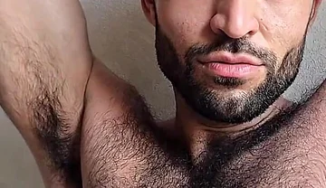 Naked Training, Sweaty Body, Hard Cock and a Very Messy Ending