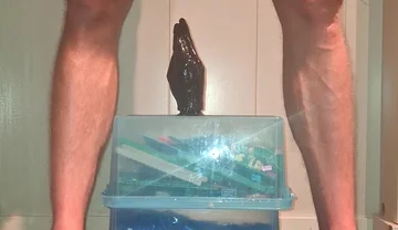Solo Gay Twink Anal Multiple Enormous Dildo's - Extreme Pissing Orgasms