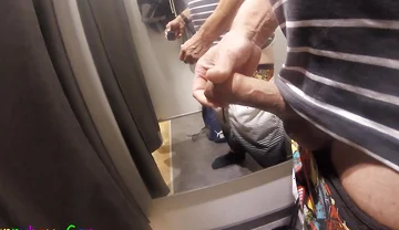 Jerk off in Locker