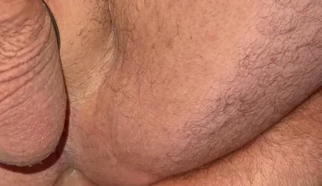 10” Realistic Thick Dildo in My Right Hole