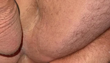 10” Realistic Thick Dildo in My Right Hole