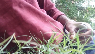 While Walking Around the Field, He Started Punching Loudly