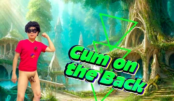 His Request to Cum on His Back Was Granted