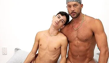 Horny Rocky Takes Control And Fucks Twink Juninhos Tight Ass In Every Position