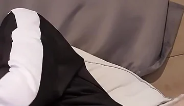 Young Looking Horny Twink Home Alone with Massive Floppy Cock