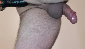 Ass Fucked by a Black Fat Dildo 2.